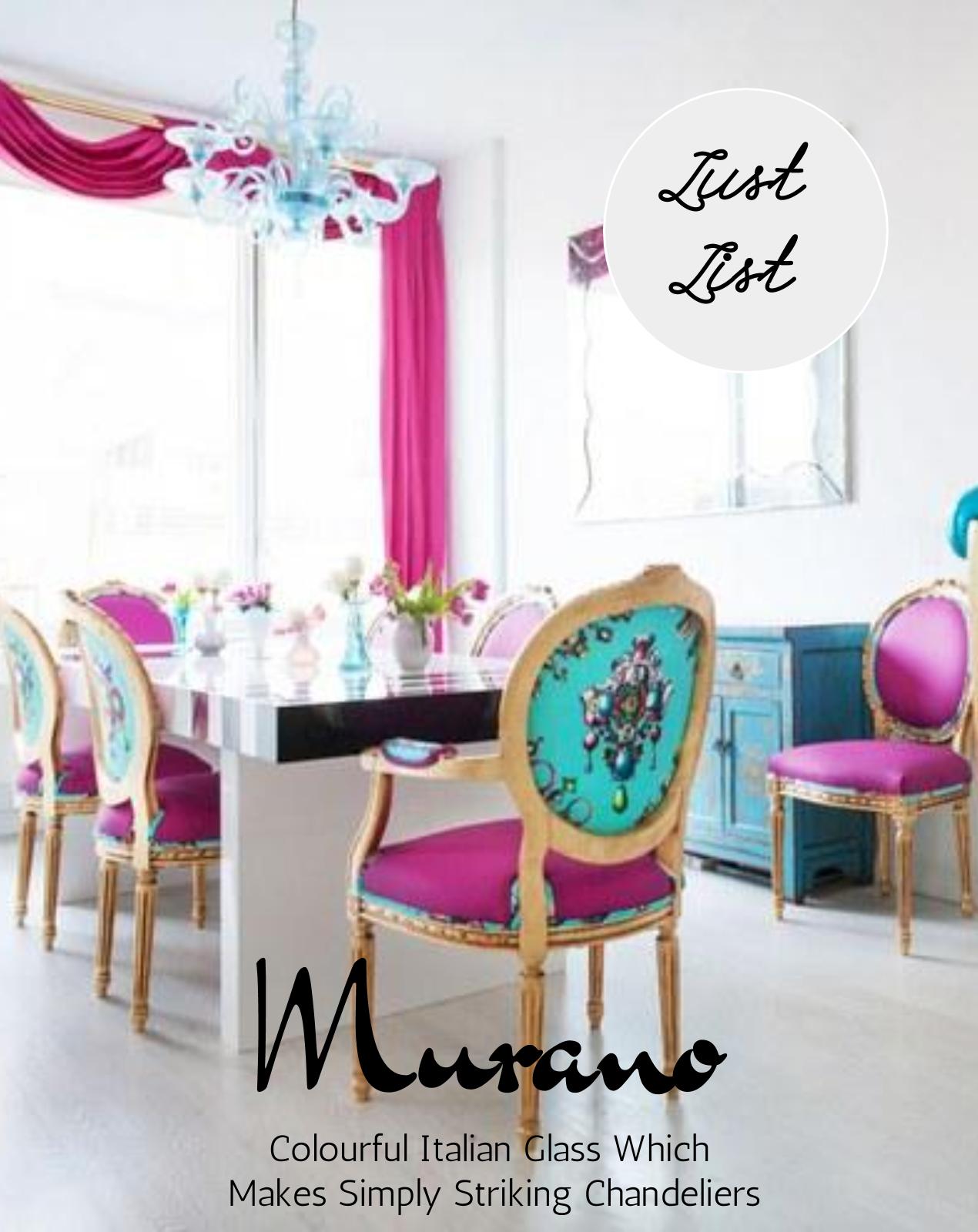 Murano glass is on the top of my Style Spurge wish list. www.welovehomeblog.com