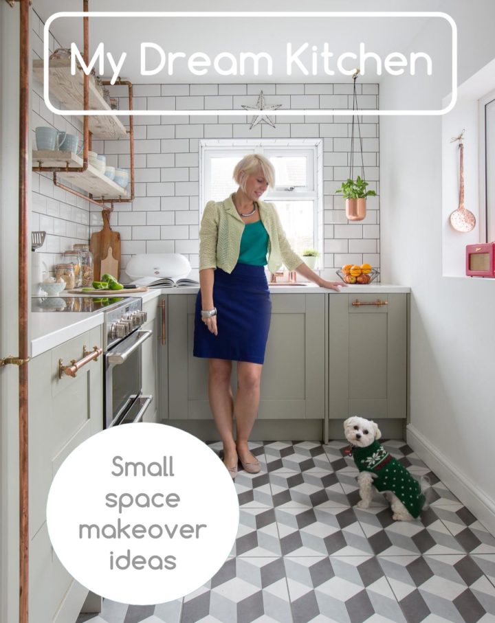 Small kitchen dream makeover with Maxine Brady