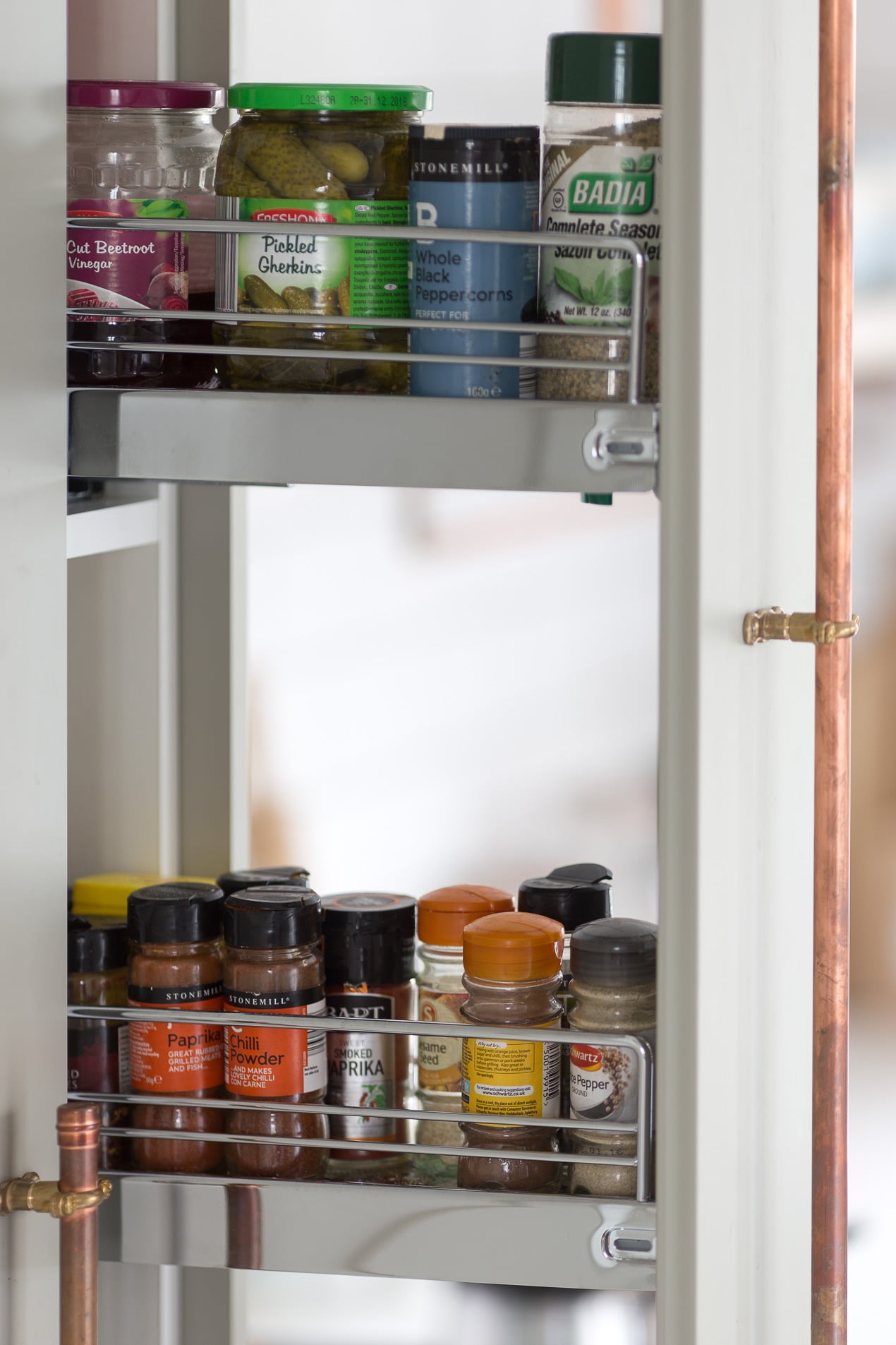 Streamline storage in a redesigned kitchen