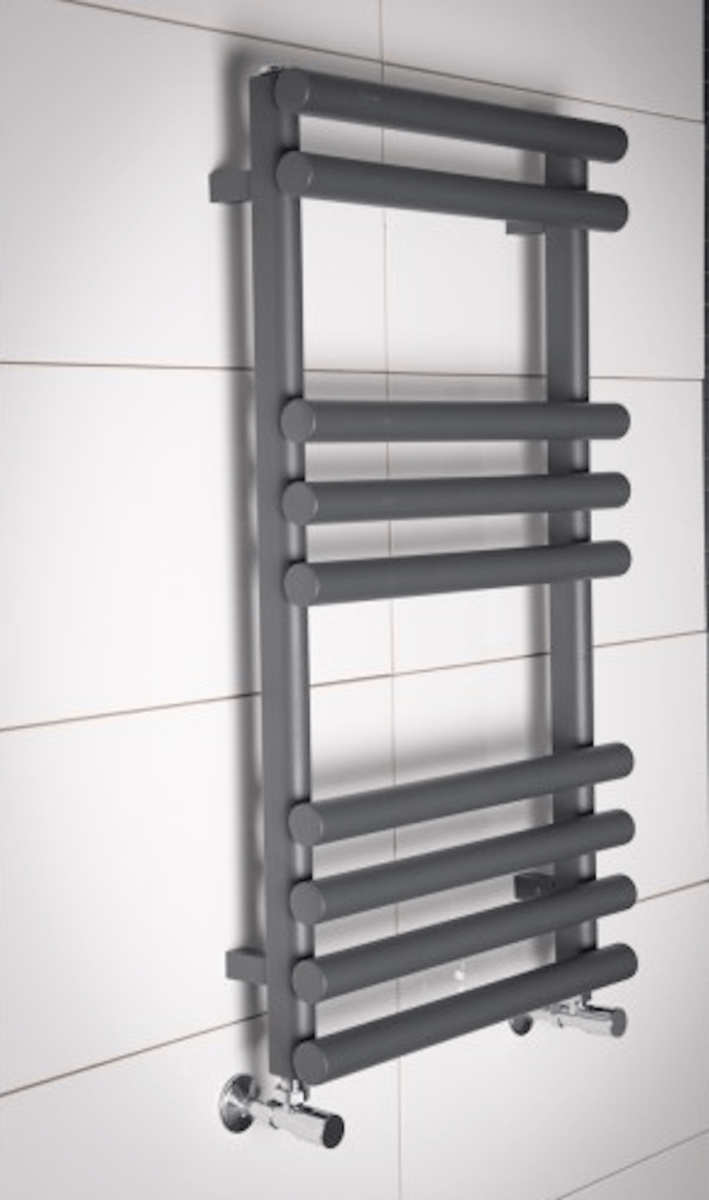 An after shot of the towel rail