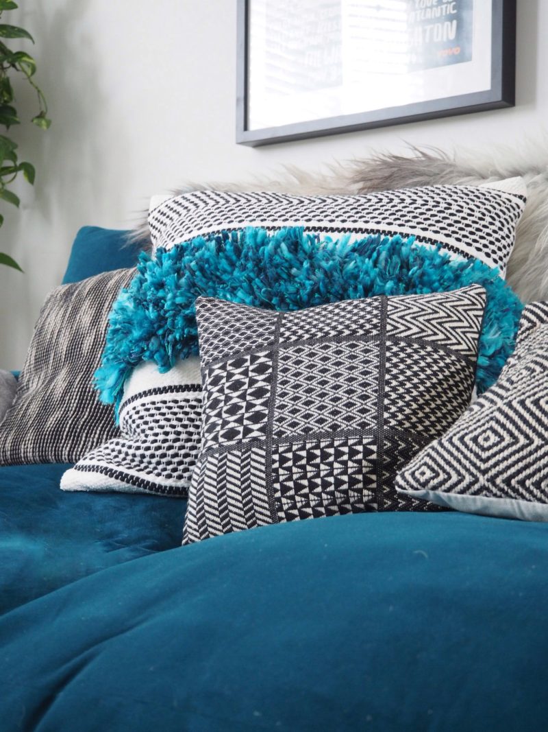 Colourful cushions for a living room makeover