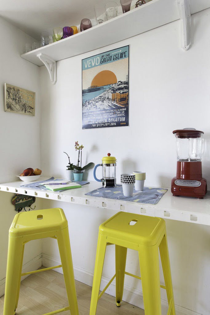 This Brighton coastal home is filled with lots of clever decorating ideas, storage solution and salvage finds that you can try out in your first home by Interior Stylist and lifestyle blogger Maxine Brady