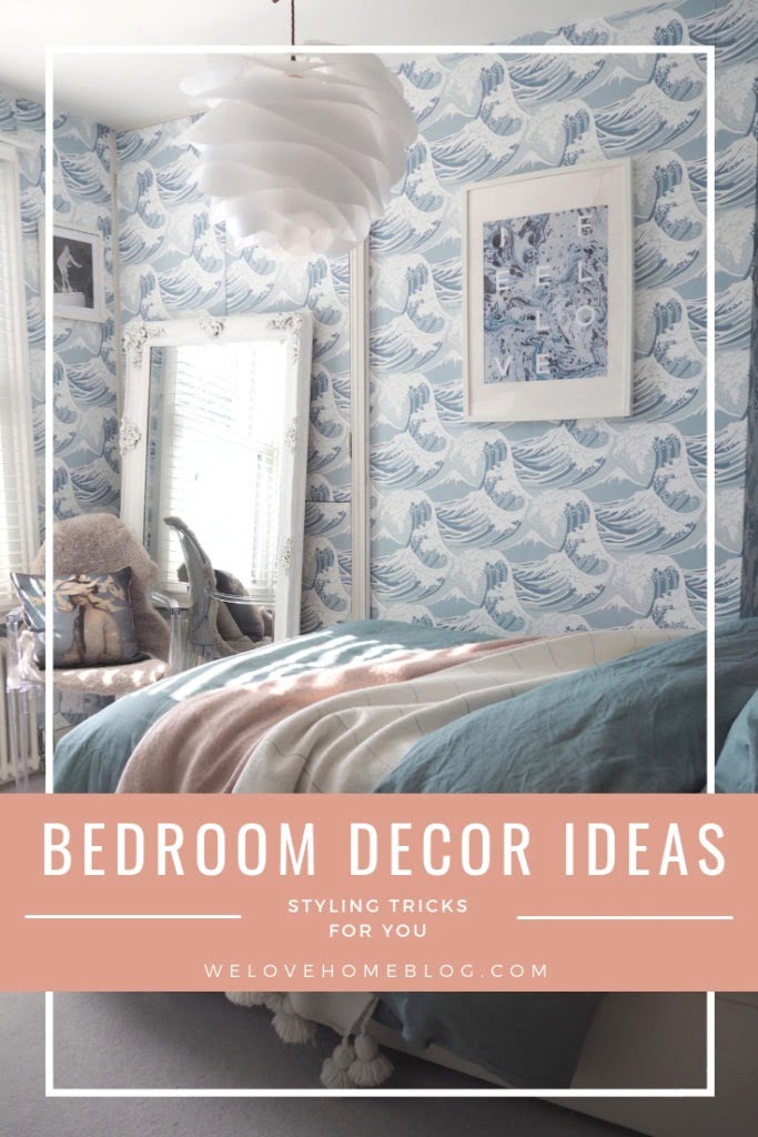 Come take the tour of my seascape bedroom and see what ideas you can take-away for your bedroom at home by interior stylist and blogger Maxine Brady