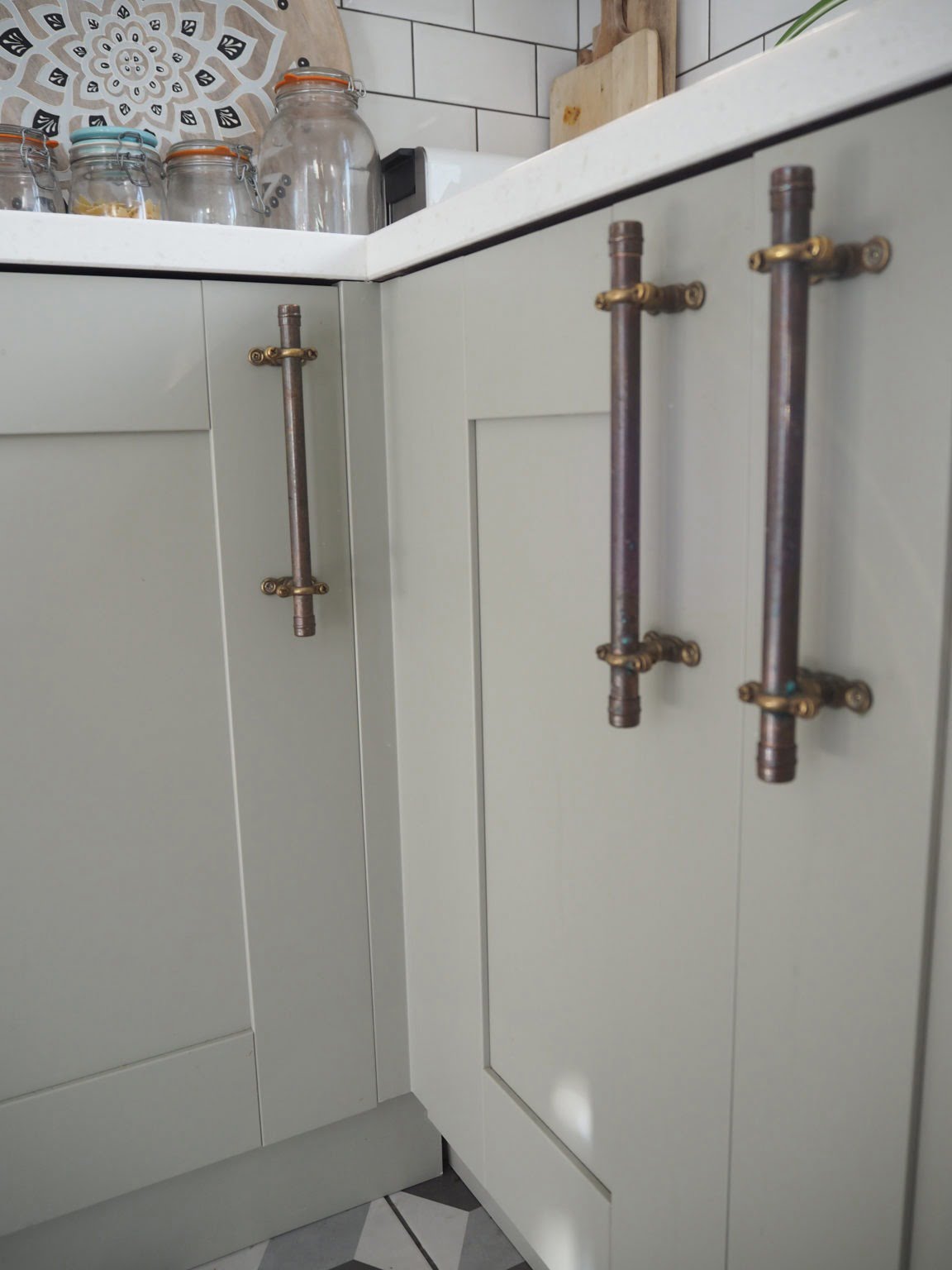 DIY Copper Pipe Drawer Pulls Maxine Brady Interior Stylist, Props Stylist, Art Director