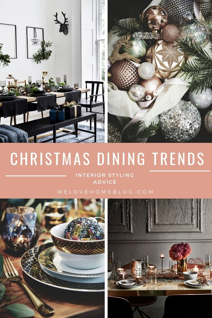 Interior Stylist & Lifestyle Blogger Maxine Brady walks you through three Christmas dining trends with styling tips to get a Pinterest-perfect dining table.