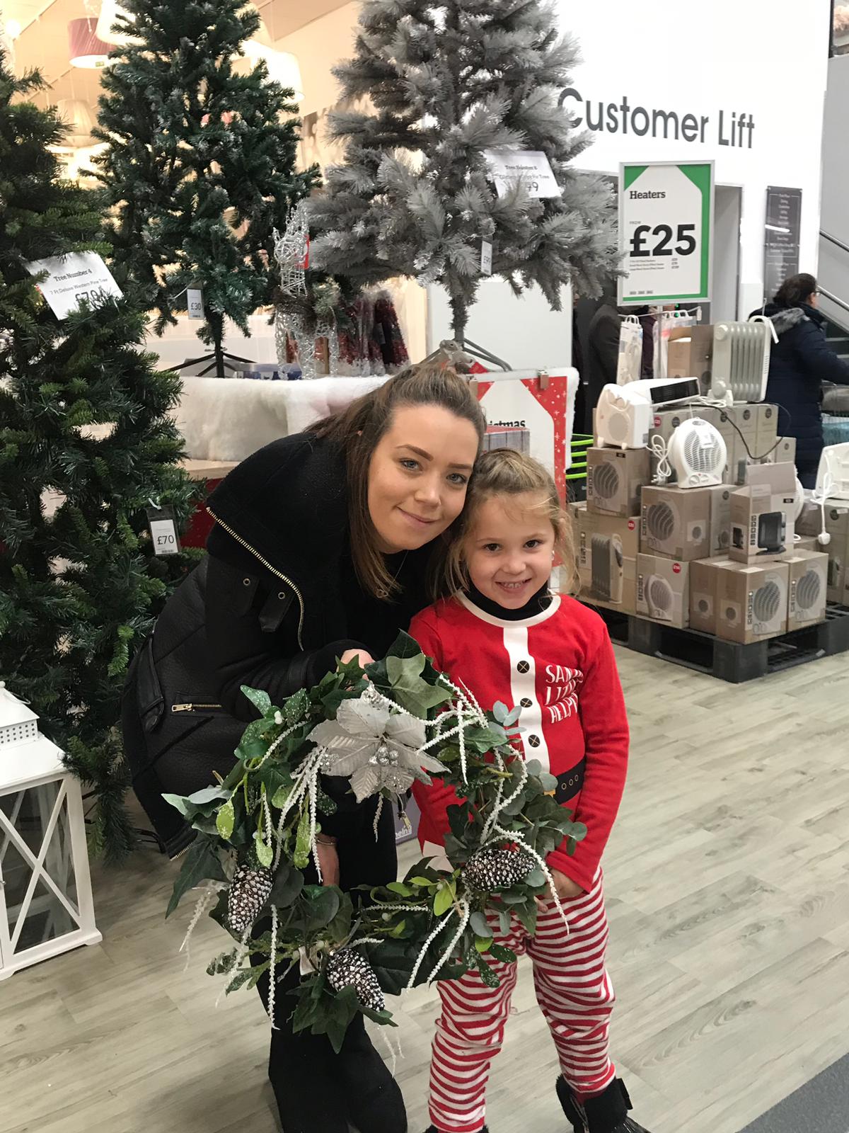 Discover the Secret Styling Club hosts a Christmas Wreath Making With Dunelm Mill in Nottingham says Interior Stylist Maxine Brady 