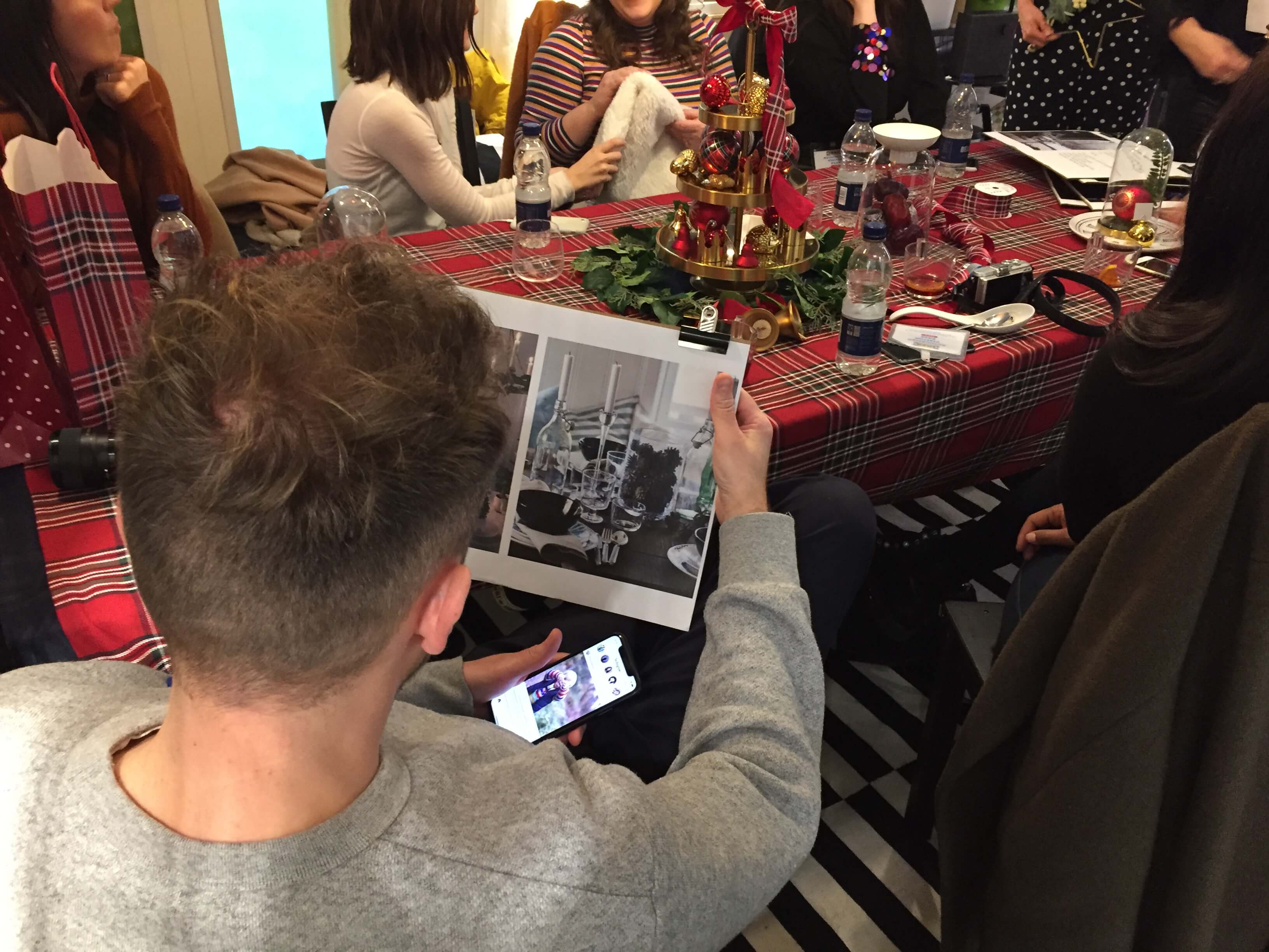 IKEA and Secret Styling Club host a festive feast workshop for a select group of influencers to show how you can style your home ready for Christmas.