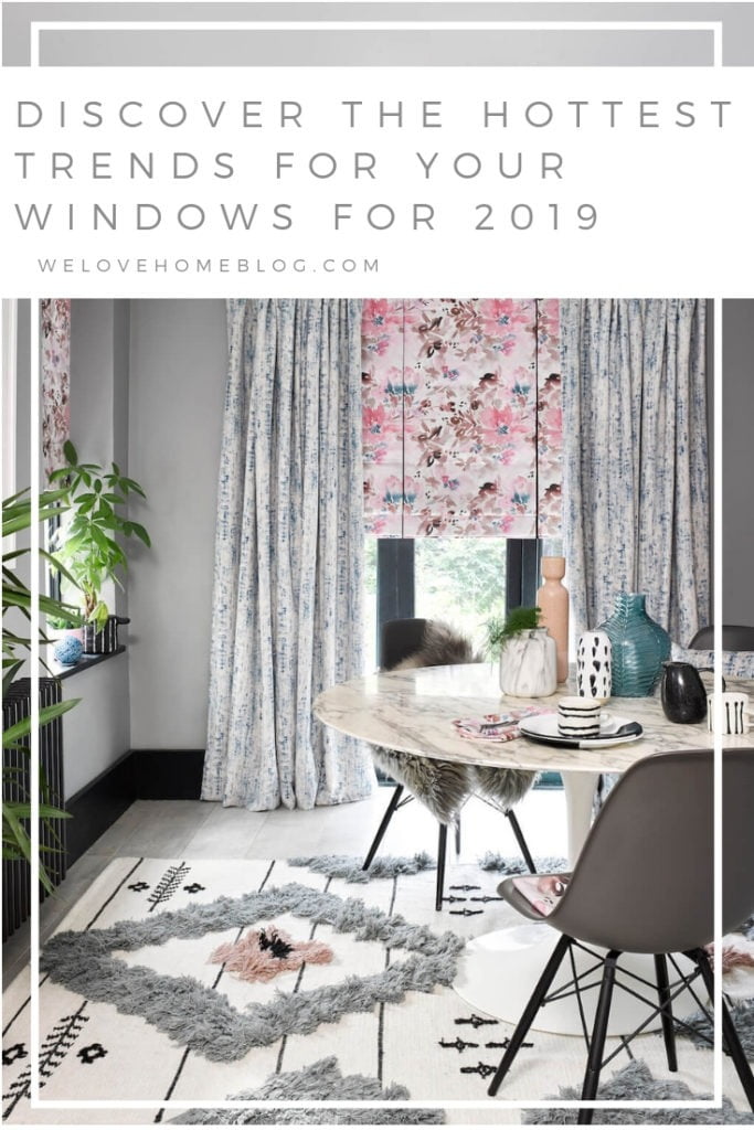 Discover the hottest window trends for your home with this post which shows Maxine Brady's interior styling for Hillarys blinds