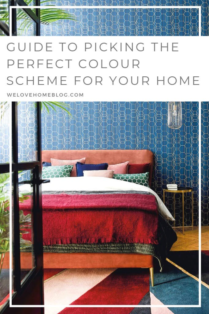 How to choose the perfect colour scheme for your home by interior stylist Maxine Brady from welovehomeblog.com