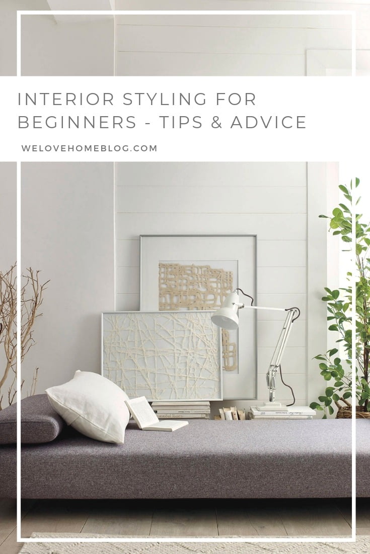 Interior Styling for Beginners - free online course by stylist Maxine Brady at welovehomeblog.com