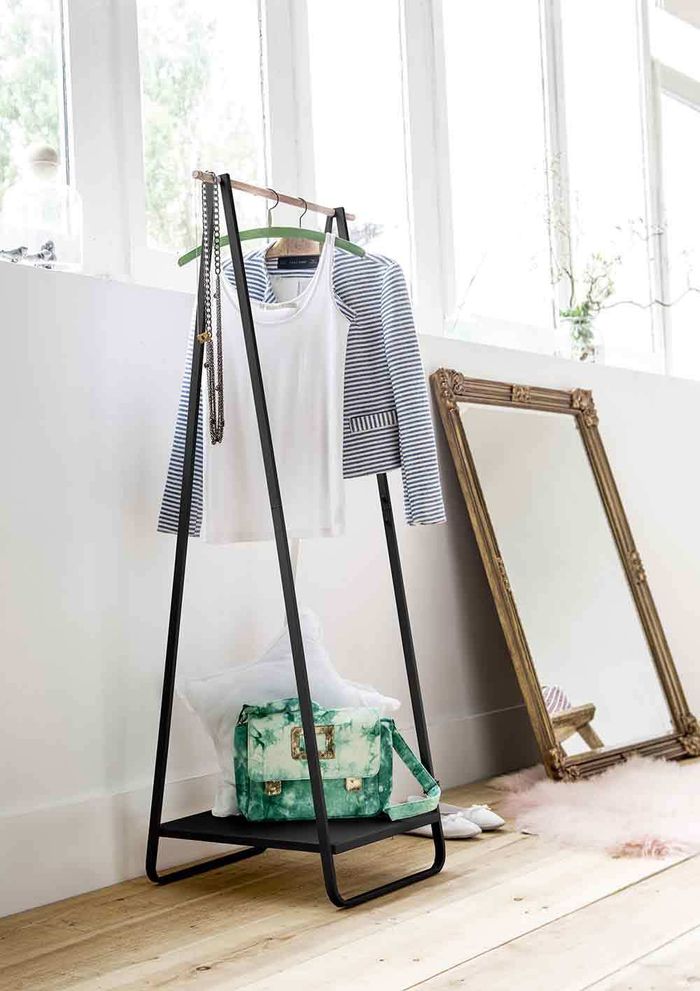 Discover how to tackle your bedroom clutter with these 6 stylish bedroom storage solutions for your home by interior stylist Maxine Brady. Simple hanging hook for your bedroom storage clutter problems.