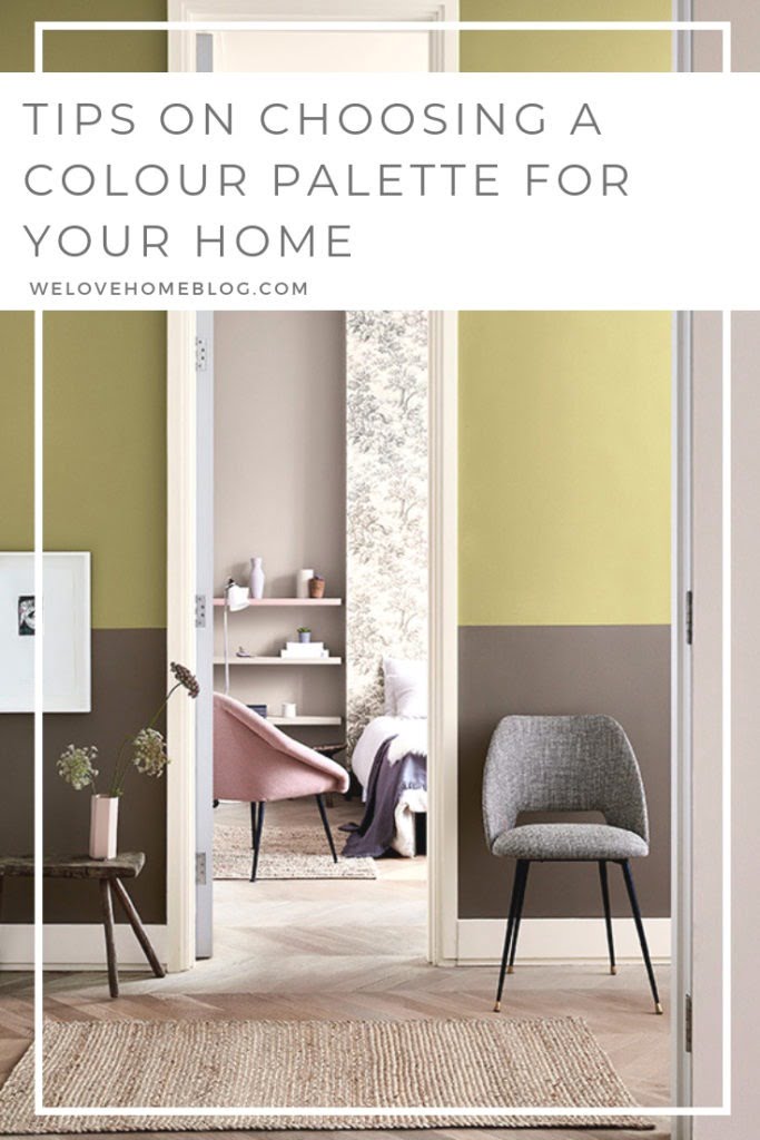 How to choose the perfect colour scheme for your home by interior stylist Maxine Brady from welovehomeblog.com
