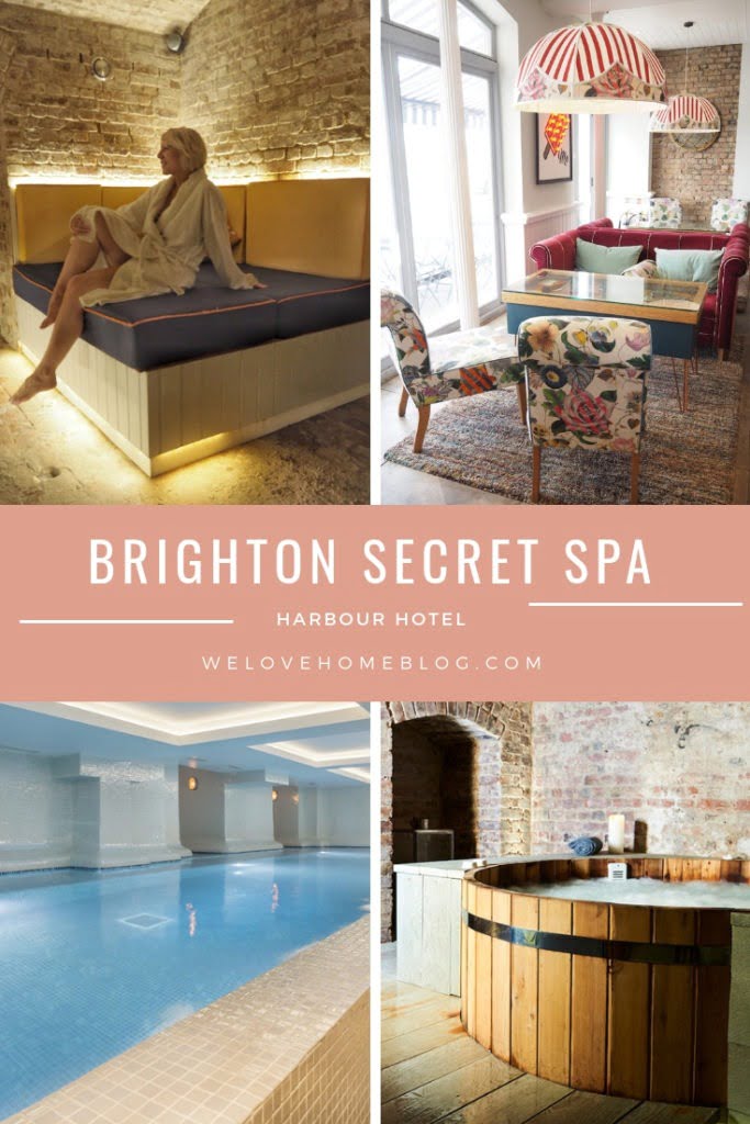 Discover Brighton's best kept sceret - the Harbour Hotel spa in Brighton review by lifestyle Blogger Maxine Brady from We Love Home blog.