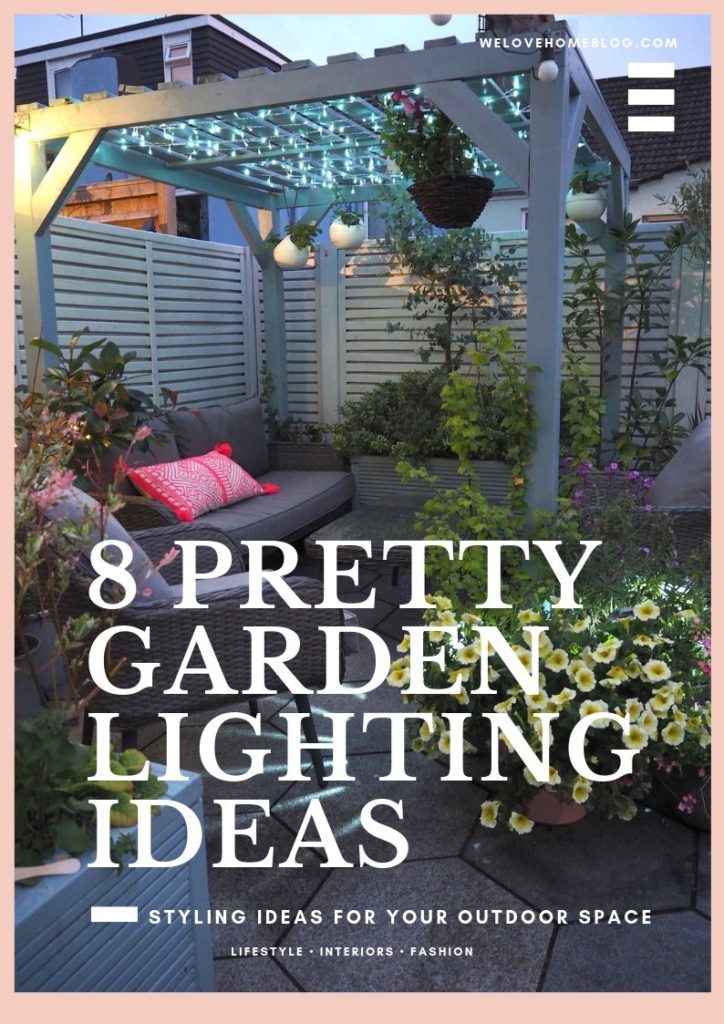 With the weather looking beauty this Summer you'll want to make the most of your garden and what better way to do that than with garden lighting ideas says interior stylist Maxine Brady