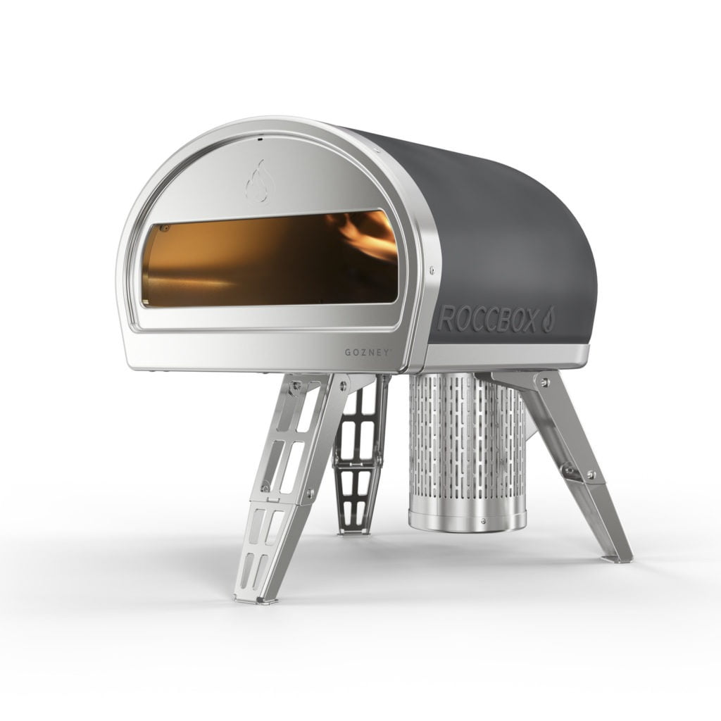 Outdoor pizza oven called Roccobox