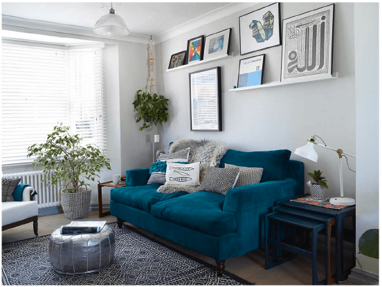 See how a dreary living room was transformed with boho vibed by Interior Stylist Maxine Brady when she styled her home for HomeStyle magazine