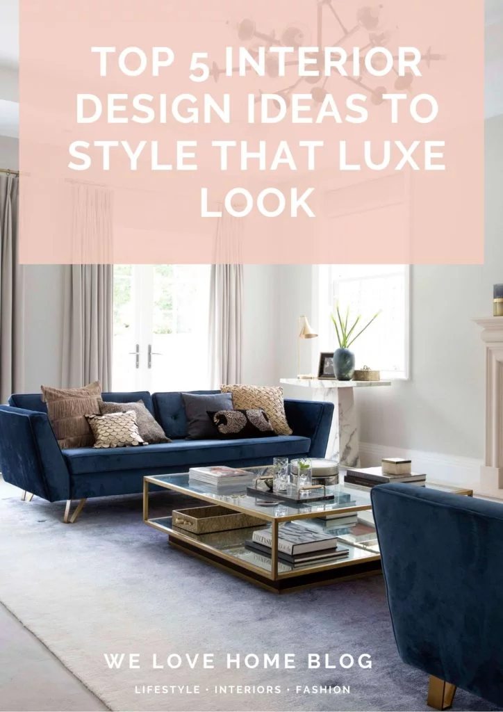 No Money? No problem! In this post, interior stylist Maxine Brady shares her luxe design ideas to give your home your luxe look for less