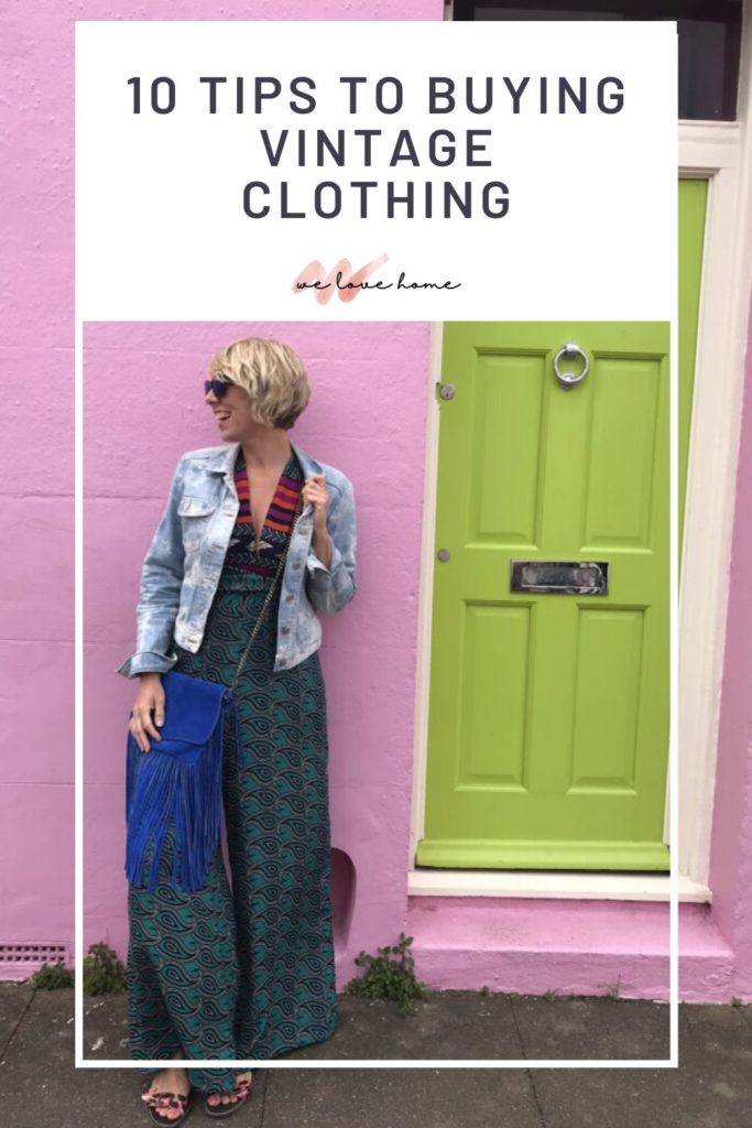 How to Shop for Vintage Clothing: 10 TIPS & TRicks, Maxine Brady