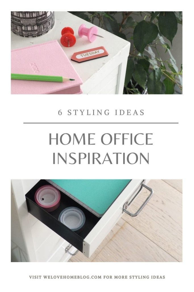 6 go-to tips for creating a home office using things you already own to create a happy and healthy working space says interior stylist Maxine Brady