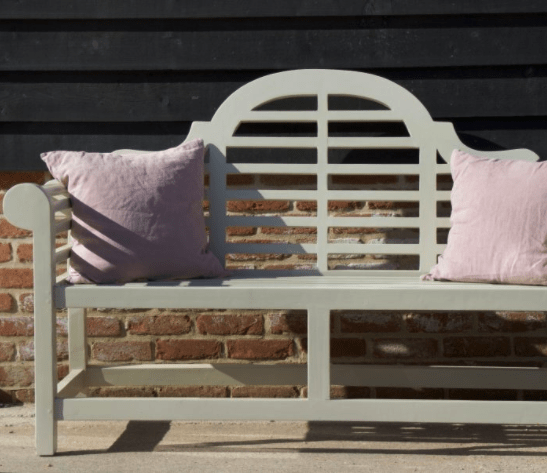 It doesn't matter if you have a large family-sized garden, a small balcony or an urban garden like mine - there is one classic designer item that will elevate your outdoor space that is a worthy investment - the Lutyens bench.