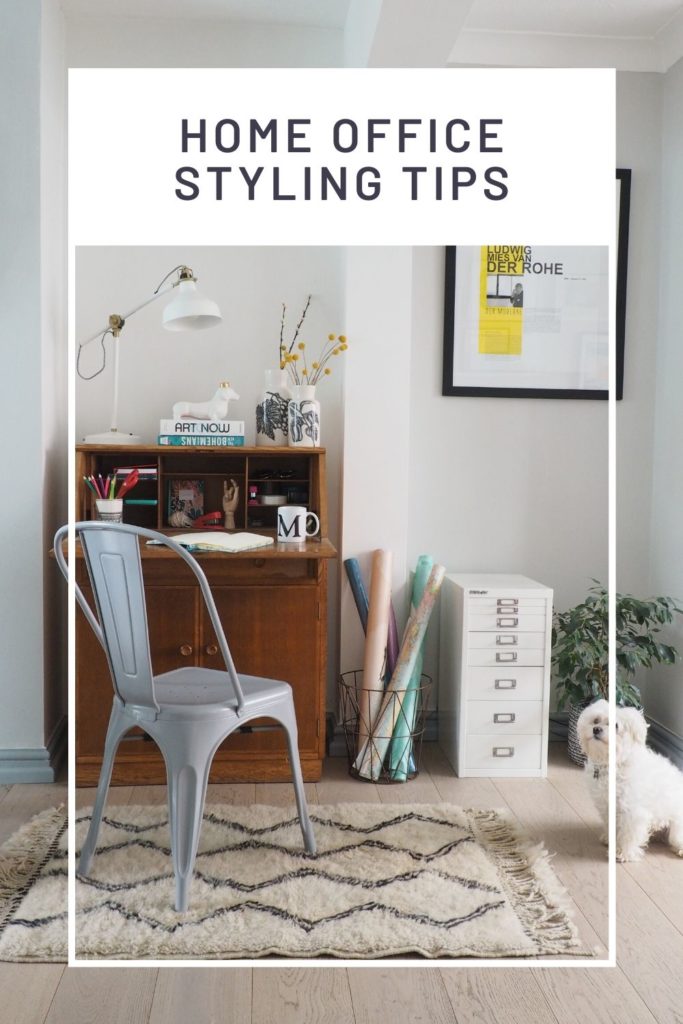 6 go-to tips for creating a home office using things you already own to create a happy and healthy working space says interior stylist Maxine Brady