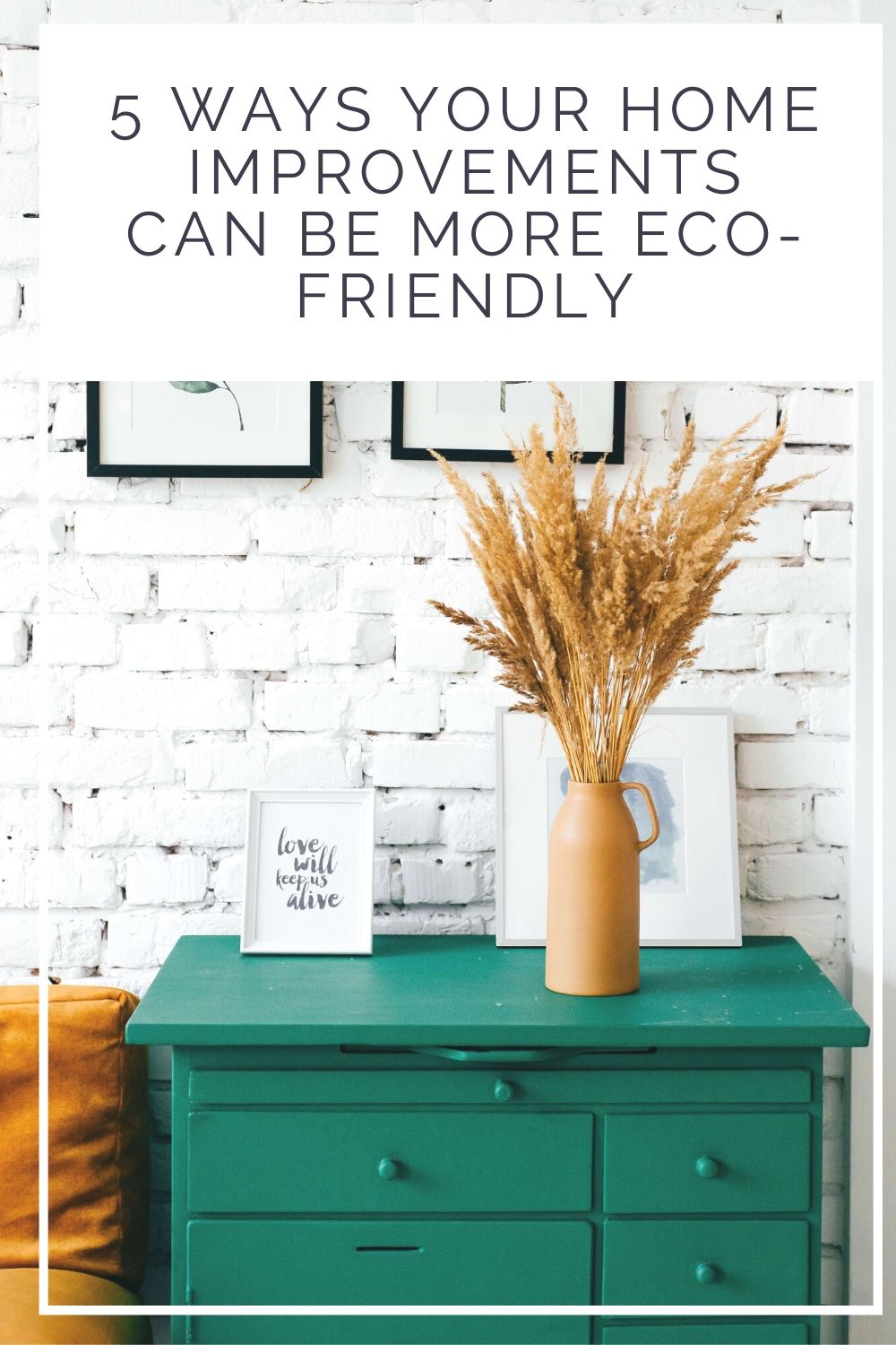 Discover how to make eco-friendly home improvements with these essential 5 tips and tricks to deal with your building waste says Interiors editor Maxine Brady.