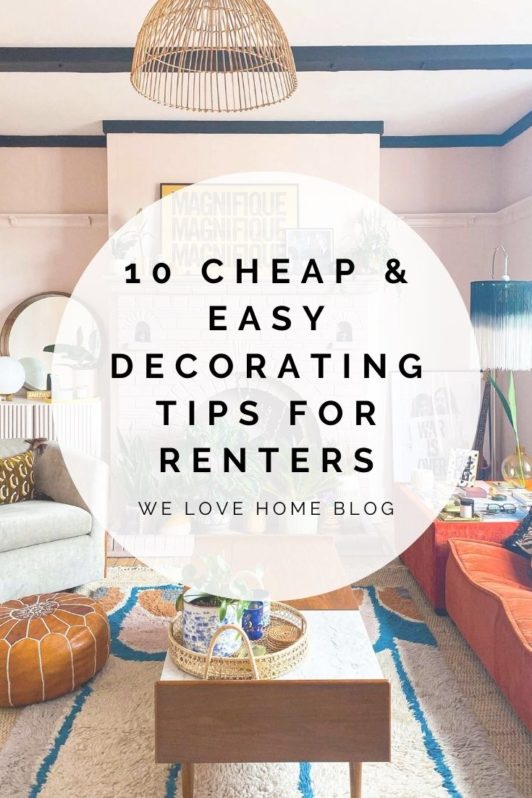 10 Cheap & Easy Decorating Tips For Renters | Maxine Brady | Interior ...