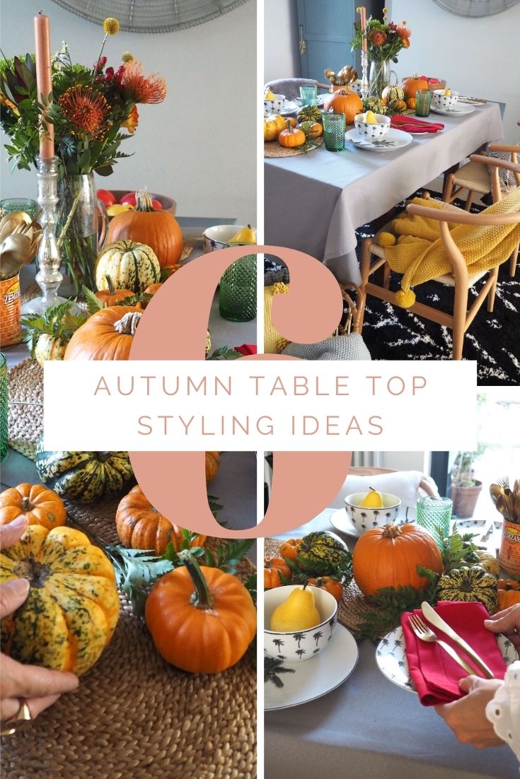 6 Easy Autumn Dining Table Styling Ideas With Home Maxine