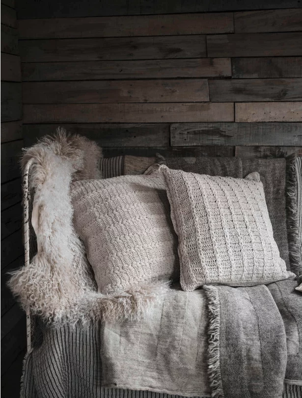 Expert cosy styling tips to help you enjoy your winter garden for longer by interior stylist Maxine Brady
