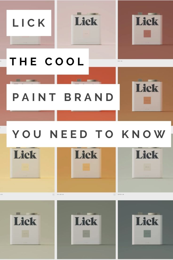 Meet Lick Paint the cool new brand you need to know