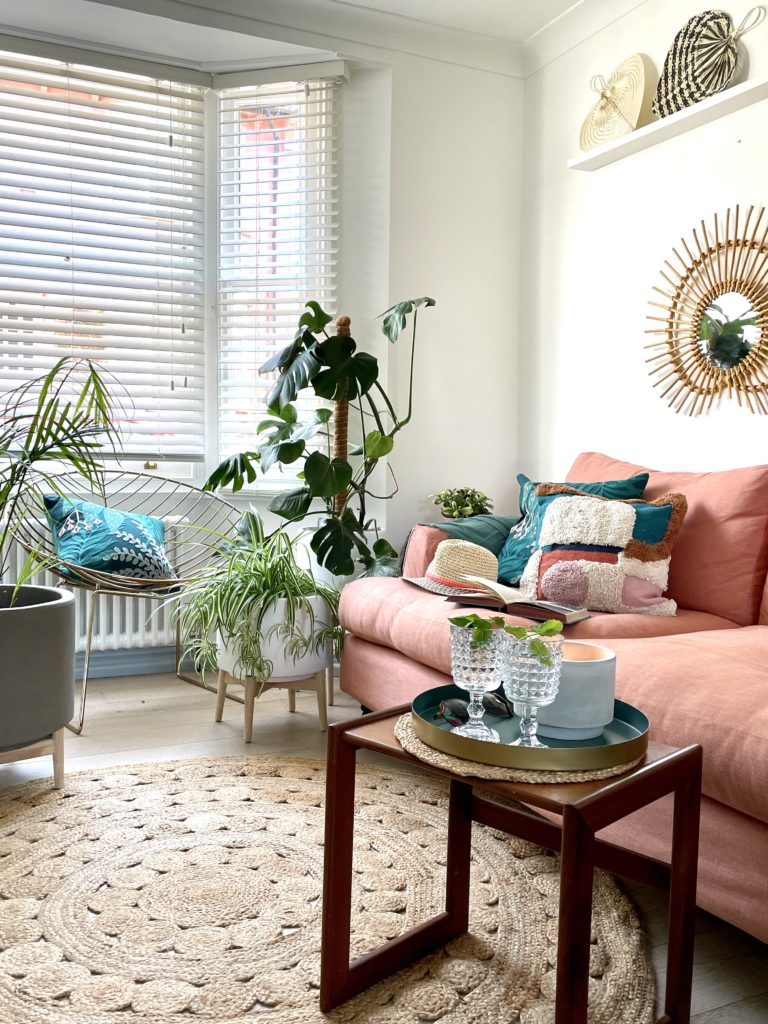 Nature is a great mood booster! And what better way to bring that feeling home than creating an indoor garden using the latest Spring Summer trend for 2021 Outside In. 