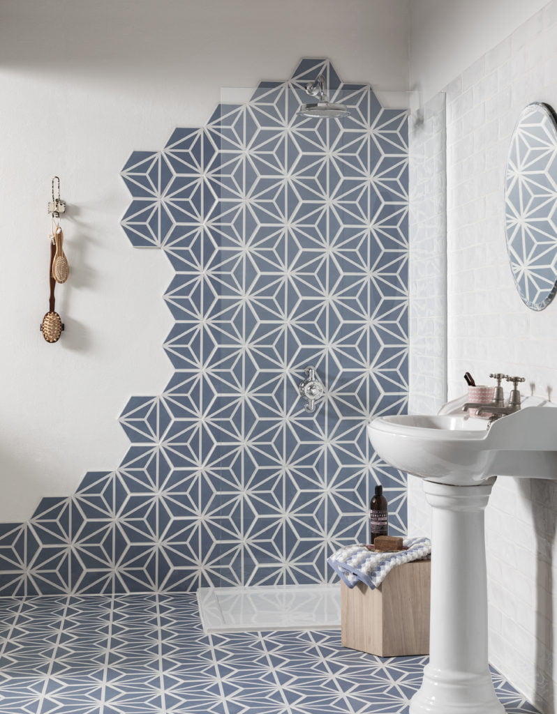 If you want to add creative flair to your bathroom or maybe an element of surprise to your new en-suite, then pattern tiles could be just your thing.  Follow these 6 styling tips on how to use patterned tiles in your bathroom - creating a style statement in your home! 