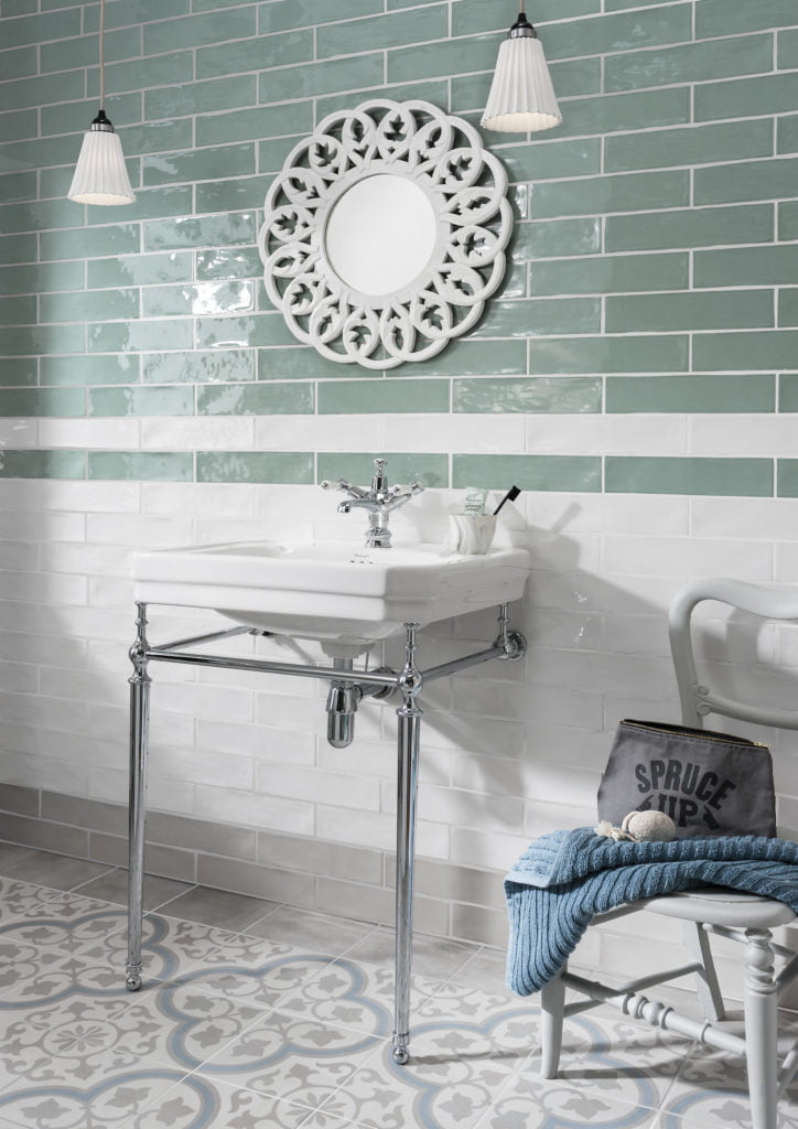 If you want to add creative flair to your bathroom or maybe an element of surprise to your new en-suite, then pattern tiles could be just your thing.  Follow these 6 styling tips on how to use patterned tiles in your bathroom - creating a style statement in your home! 