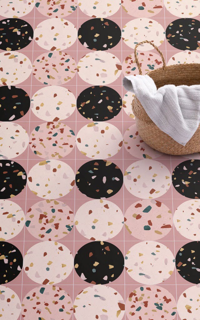 Interior stylists's guide on how to work the terrazzo trend into your bathroom by Maxine Brady - props  stylist, art director and stylist - London & Brighton