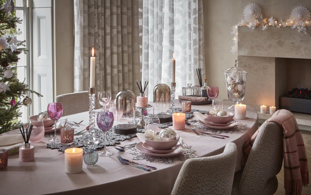 Christmas interior and props styling for Floral Street by Art Director Maxine Brady London & Brighton.