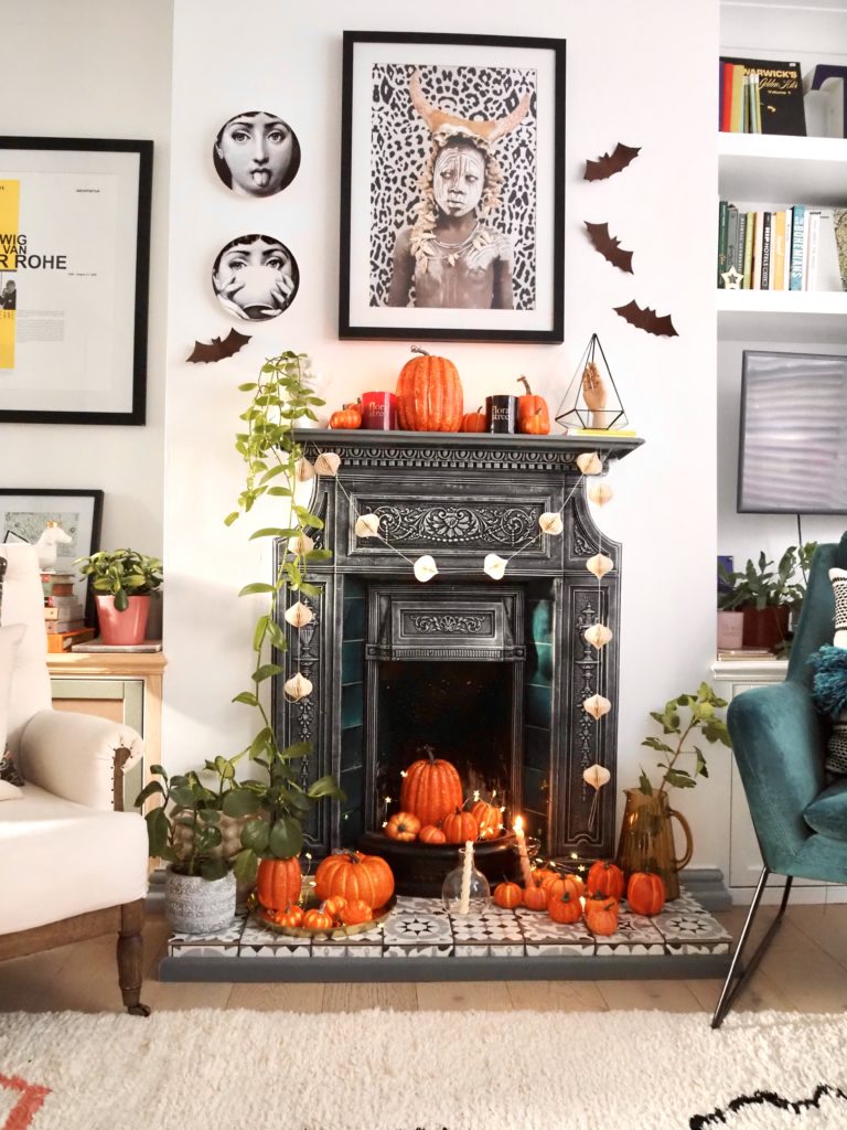 Follow this 5 step styling guide to create a ghostly mantlepiece in your home say Interior Stylist Maxine Brady