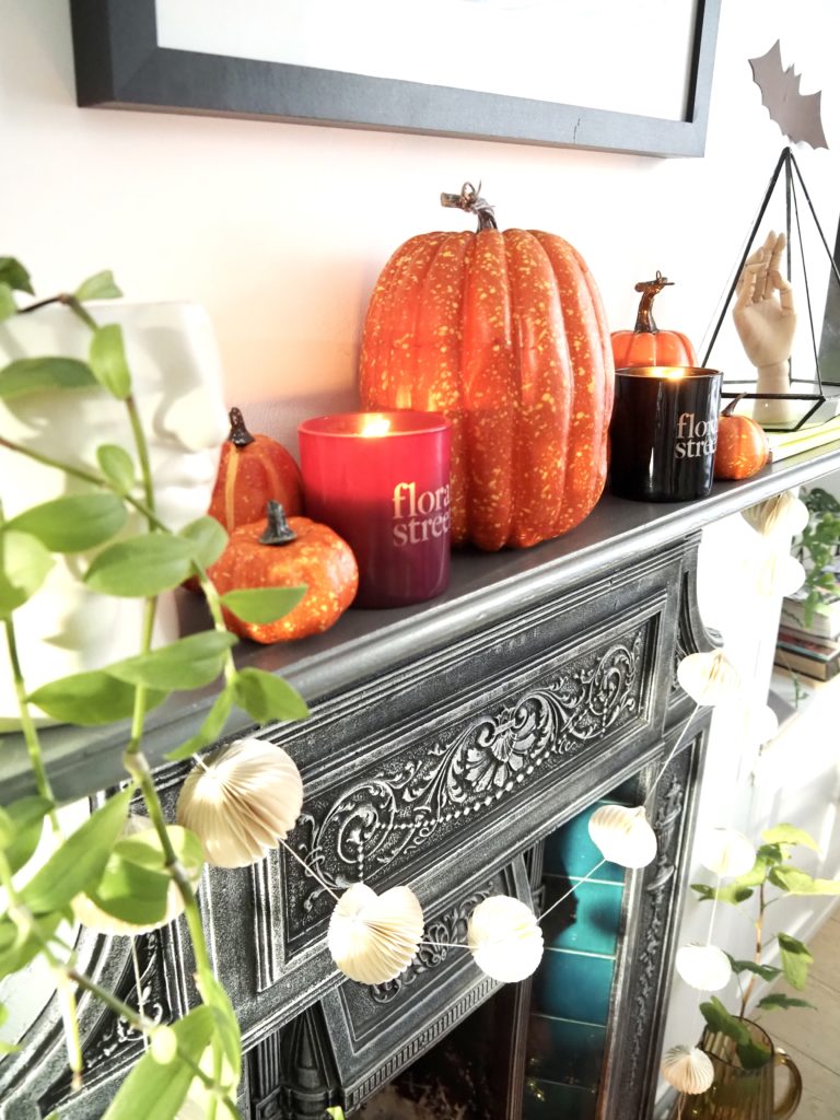 Follow this 5 step styling guide to create a ghostly mantlepiece in your home say Interior Stylist Maxine Brady