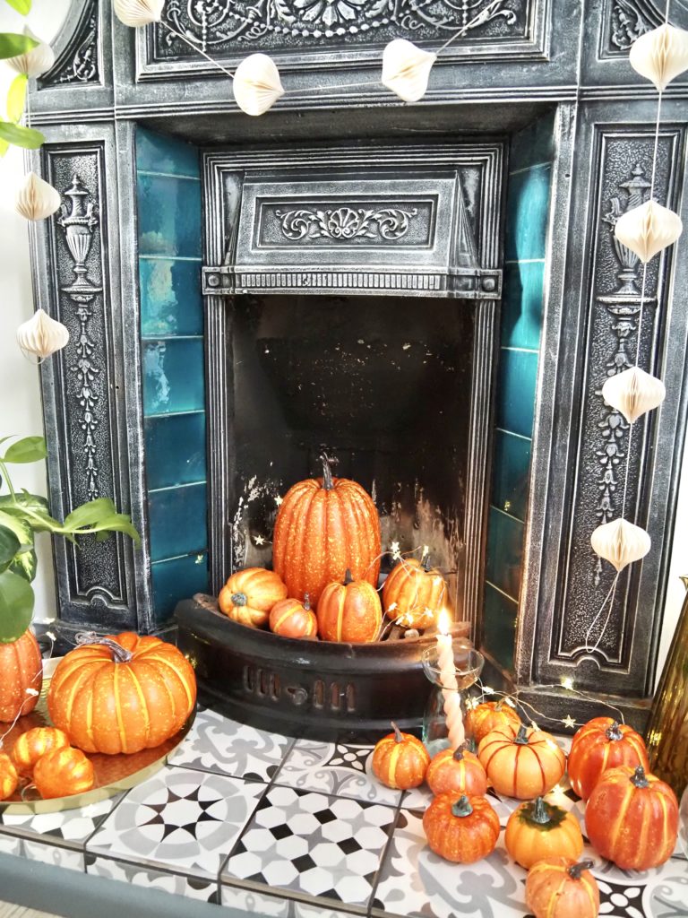 Follow this 5 step styling guide to create a ghostly mantlepiece in your home say Interior Stylist Maxine Brady