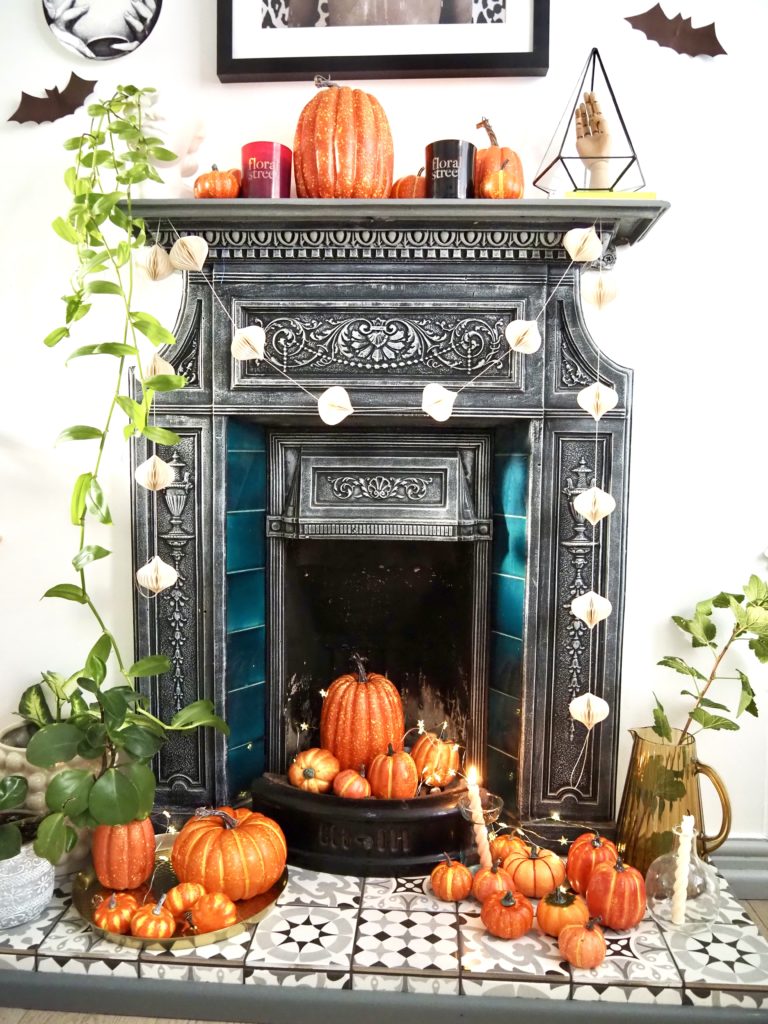 Follow this 5 step styling guide to create a ghostly mantlepiece in your home say Interior Stylist Maxine Brady