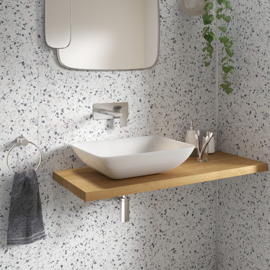 Interior stylists's guide on how to work the terrazzo trend into your bathroom by Maxine Brady - props  stylist, art director and stylist - London & Brighton