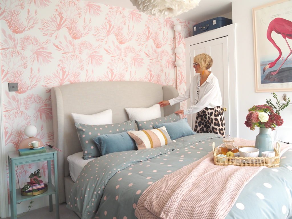 Update your bedroom with the modern pastel trend with these 3 ideas from interior stylist Maxine Brady