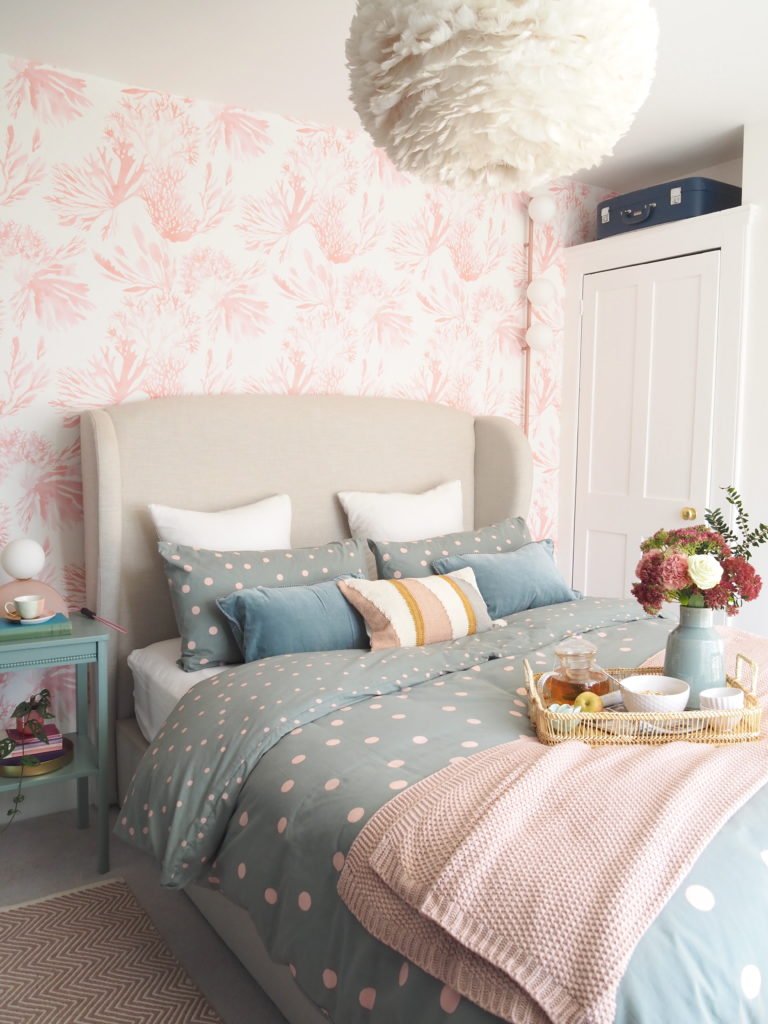 Update your bedroom with the modern pastel trend with these 3 ideas from interior stylist Maxine Brady