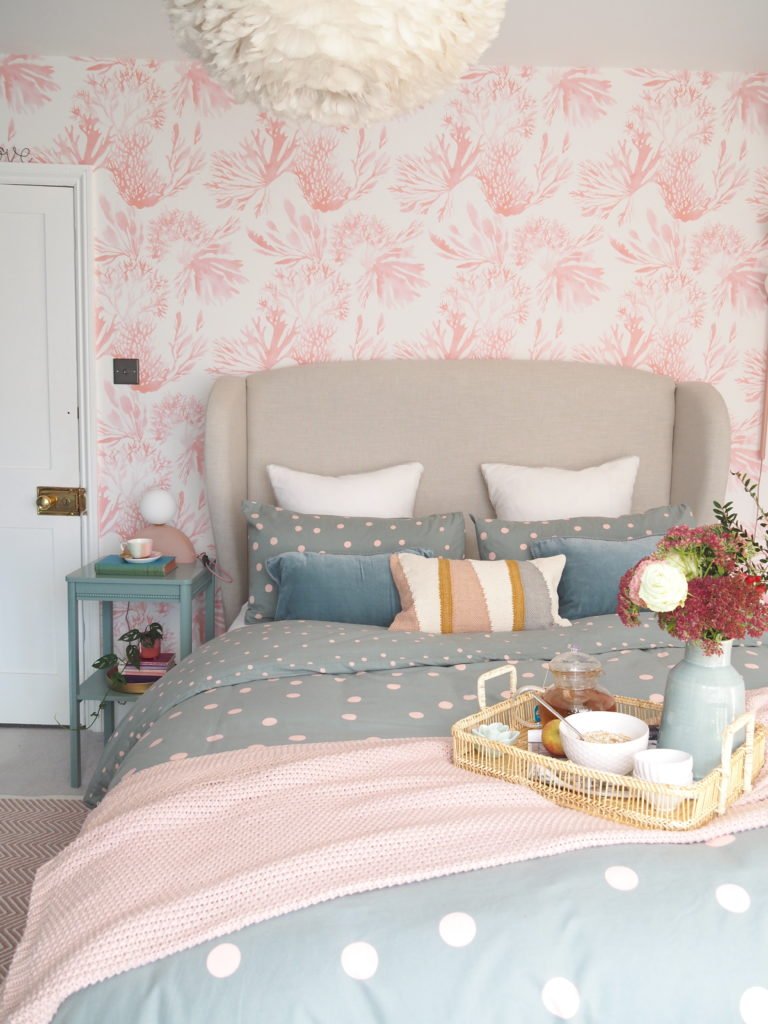 Update your bedroom with the modern pastel trend with these 3 ideas from interior stylist Maxine Brady