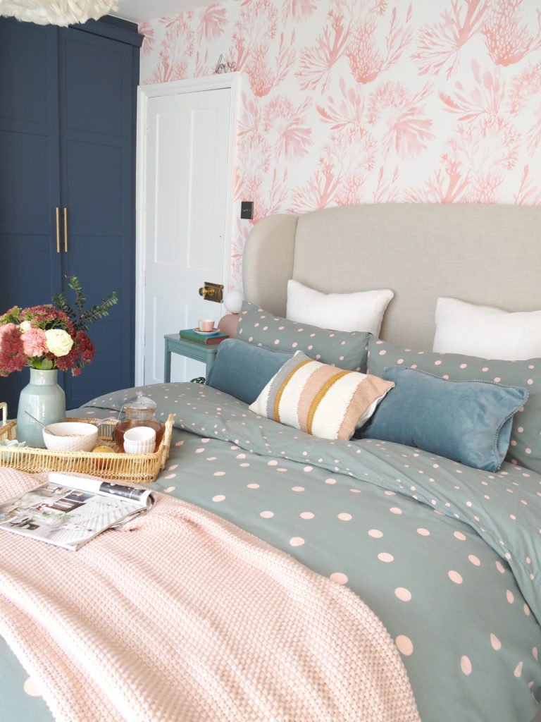 Update your bedroom with the modern pastel trend with these 3 ideas from interior stylist Maxine Brady