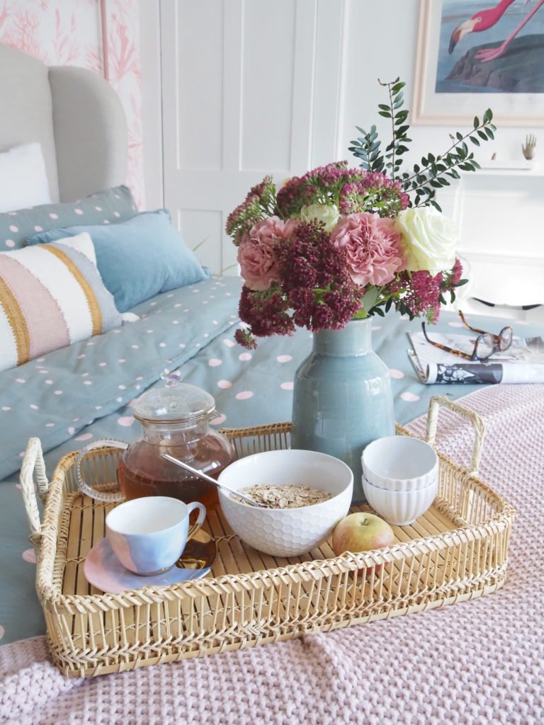 Update your bedroom with the modern pastel trend with these 3 ideas from interior stylist Maxine Brady