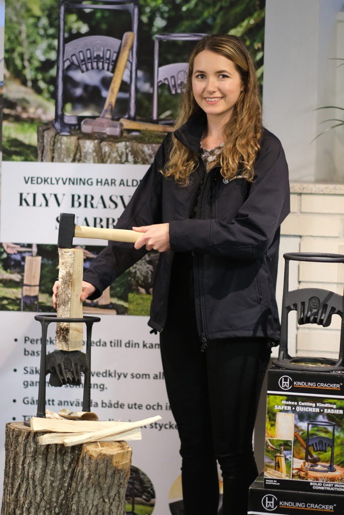 Say hello to the Kindling Cracker - the world's safest & smartest wood chopper. This handy tool takes the stress out of cutting wood for your hearth, campfire or BBQ says interior stylist Maxine Brady