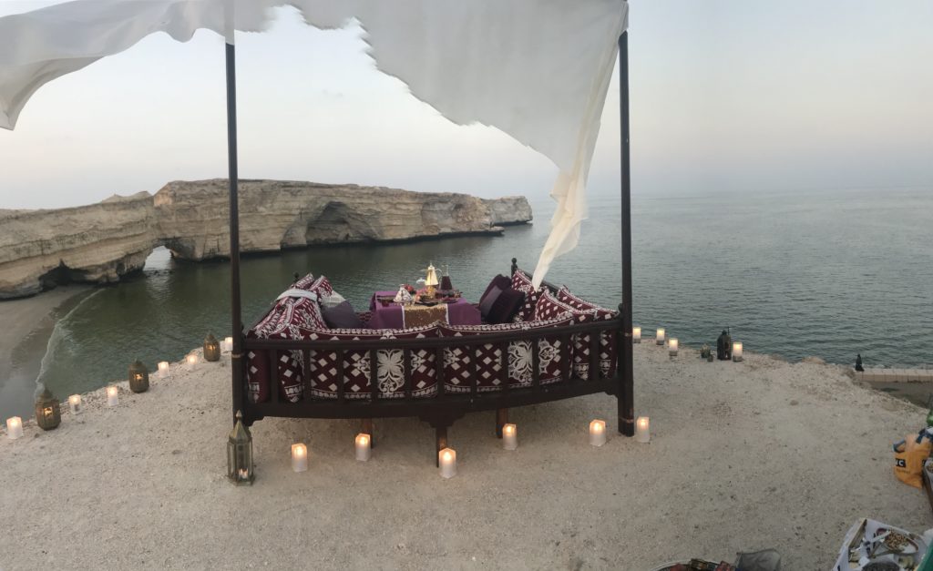 Behind the scenes of a hotel shoot in Oman, Muscat at the Barr Al Jassah Shangri-La by interior stylist Maxine Brady, London & Brighton