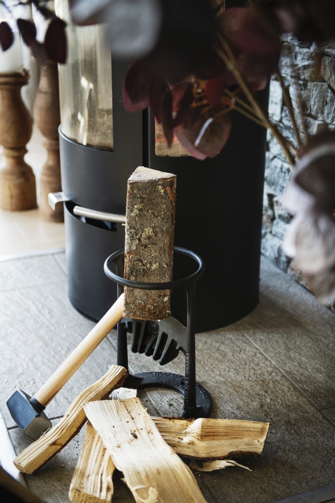 Say hello to the Kindling Cracker - the world's safest & smartest wood chopper. This handy tool takes the stress out of cutting wood for your hearth, campfire or BBQ says interior stylist Maxine Brady