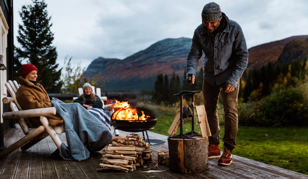 Say hello to the Kindling Cracker - the world's safest & smartest wood chopper. This handy tool takes the stress out of cutting wood for your hearth, campfire or BBQ says interior stylist Maxine Brady