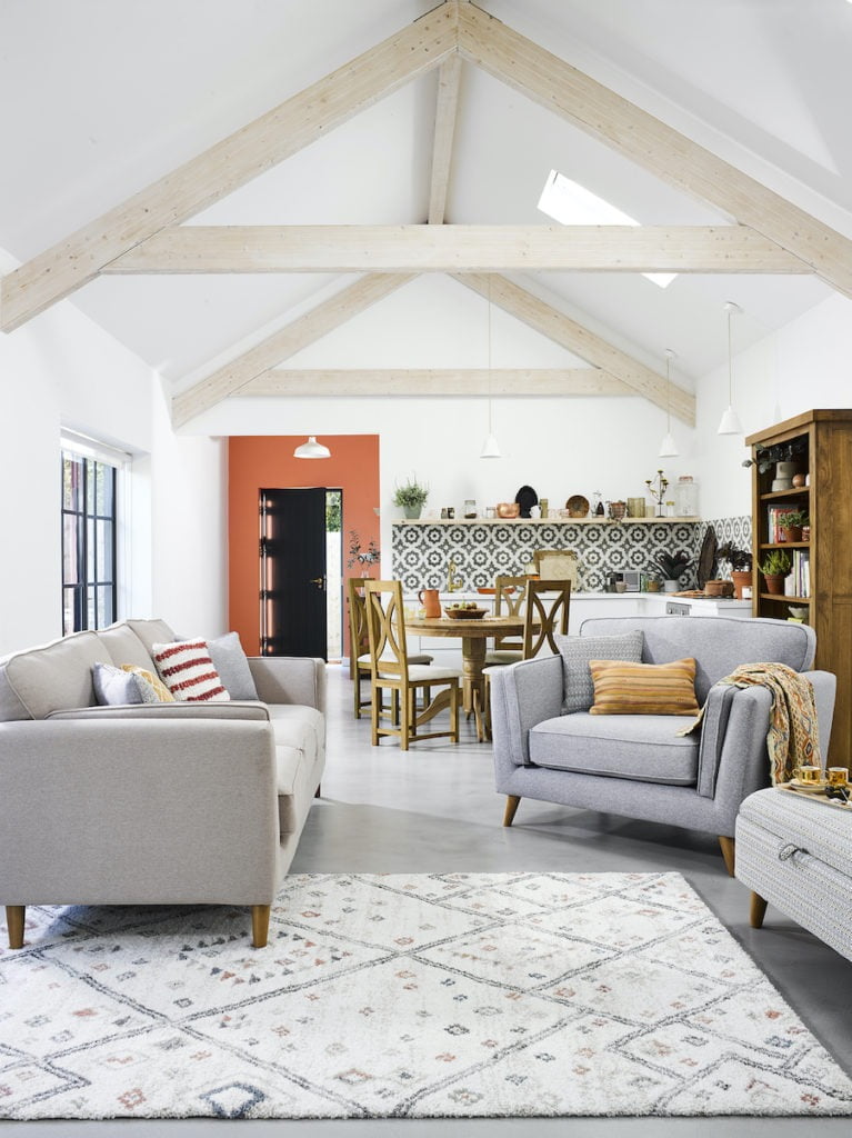 From the size of your living room to the colour scheme, there are lots of factors to consider when styling your sofa. As it’s the hero of your living room and one of the most used pieces of furniture in your home - how you style it will say lots about your home style! 